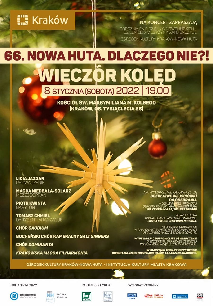 Wieczór kolęd – 8 stycznia