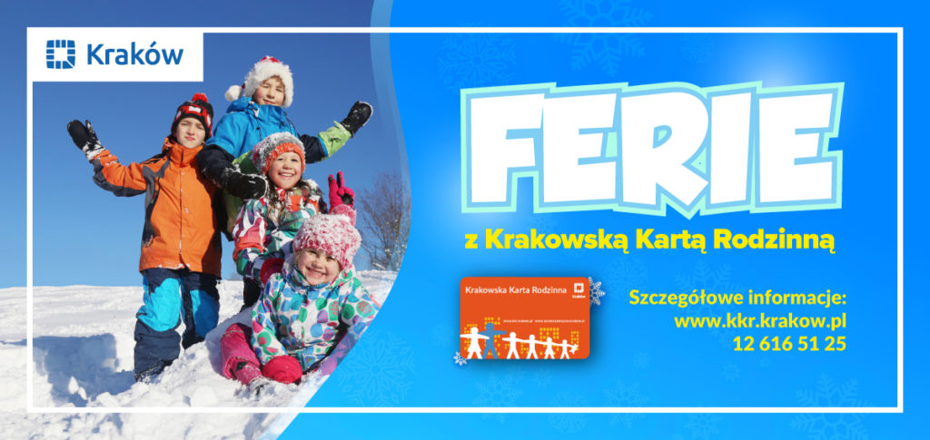 Ferie z Krakowską Kartą Rodzinną!