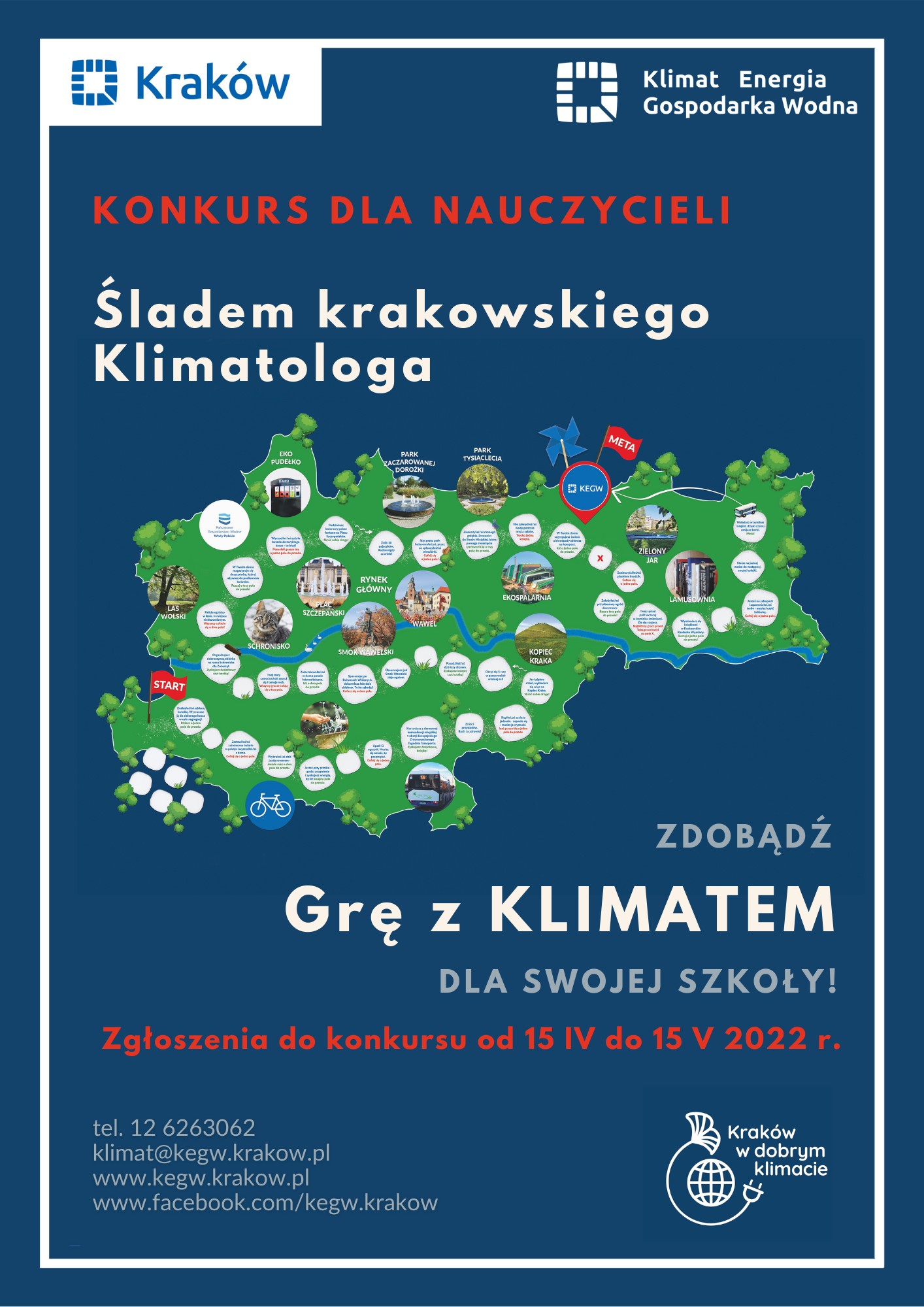 Konkurs dla nauczycieli „Śladem krakowskiego Klimatologa”