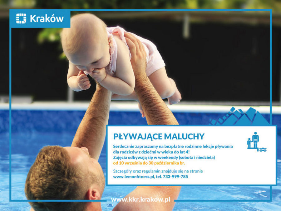 Rodzinne lekcje pływania – zachęcamy do zapisów!