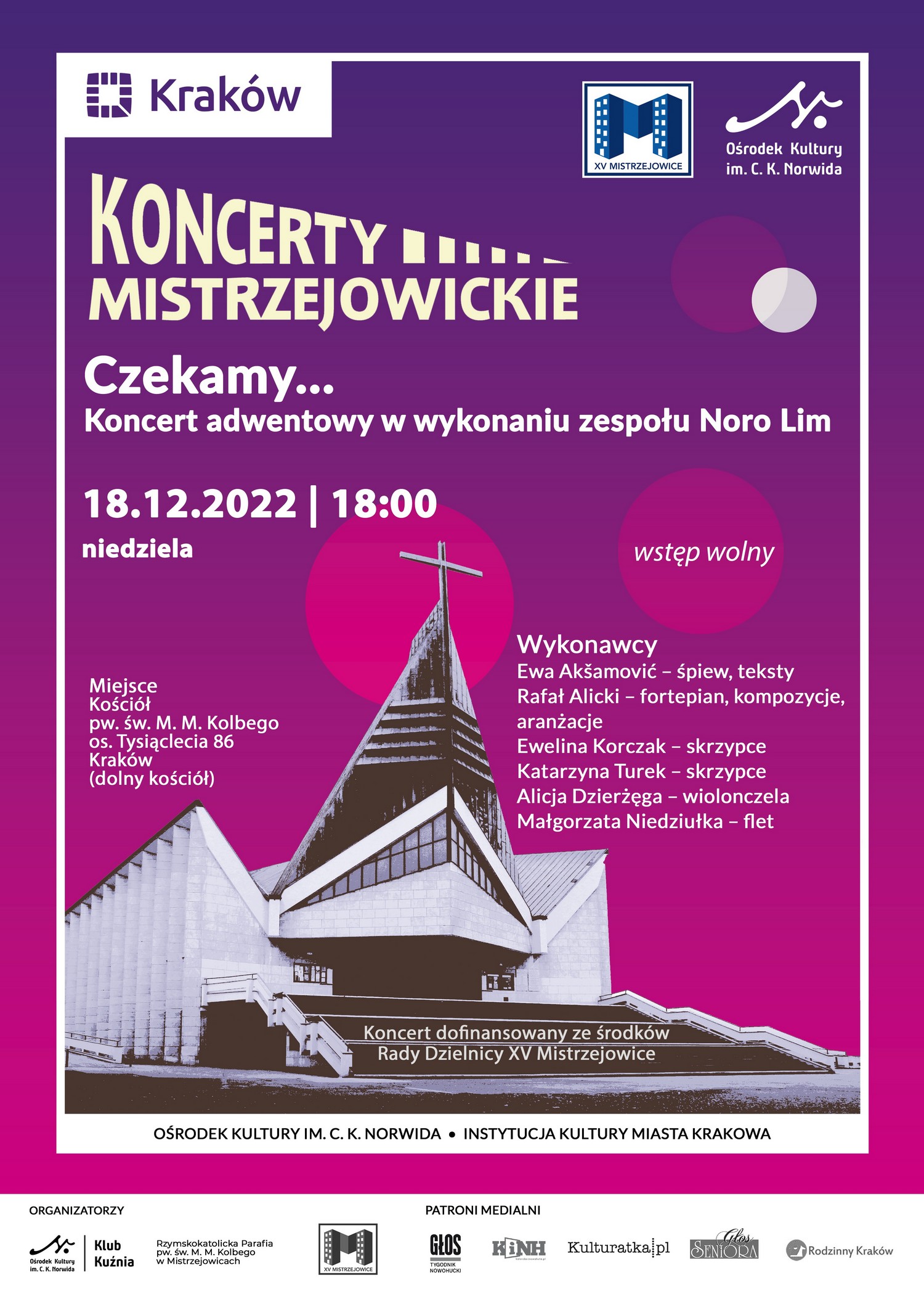 Koncert Adwentowy – 18 grudnia
