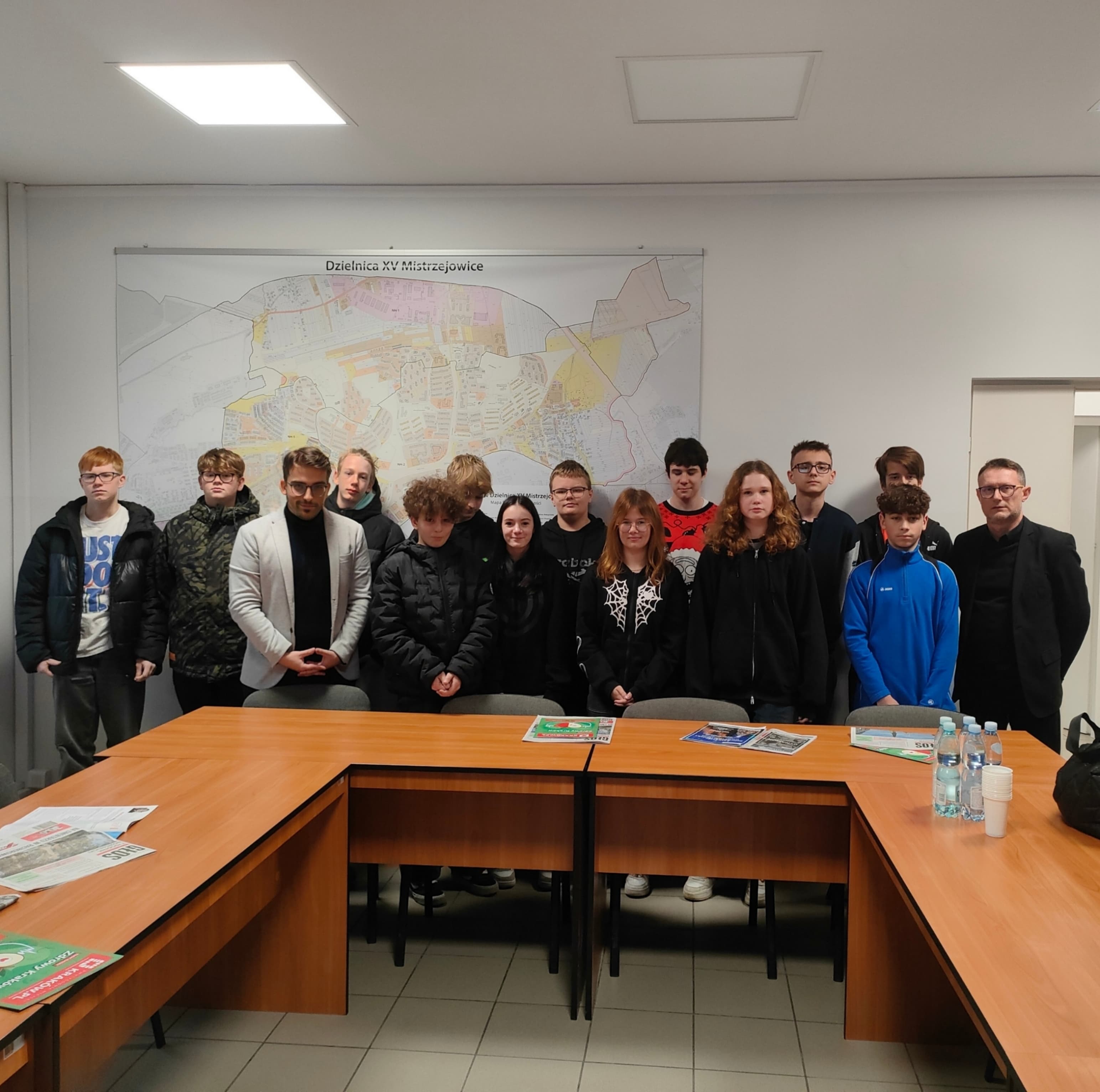 Spotkanie w ramach projektu ""Uczeń-Obywatel"