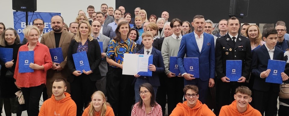 Uroczysta Gala Uhonorowania tegorocznych zwycięskich projektów Budżetu Obywatelskiego Miasta Krakowa