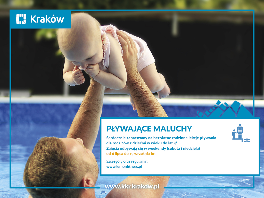 Pływające maluchy - lekcje pływania dla rodziców z dziećmi do lat 4 