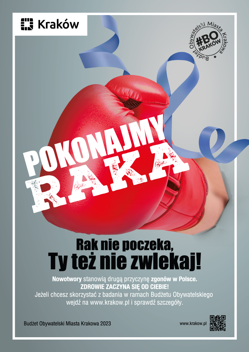 Rusza projekt realizowany w ramach Budżetu Obywatelskiego Miasta Krakowa pn. „Pokonajmy raka – bezpłatne badania krwi”