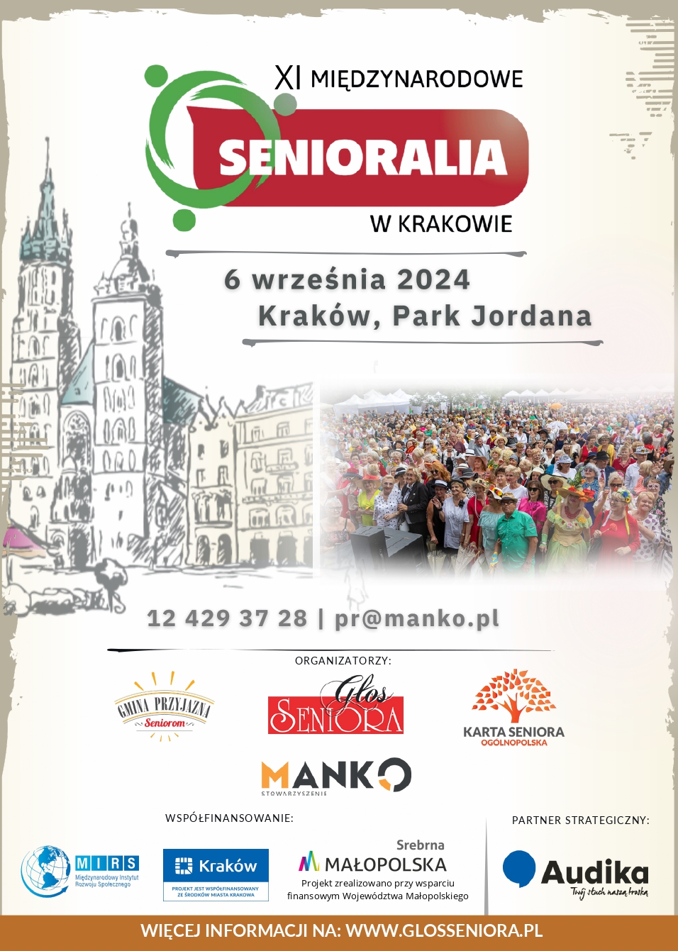 XI Międzynarodowe Senioralia w Krakowie