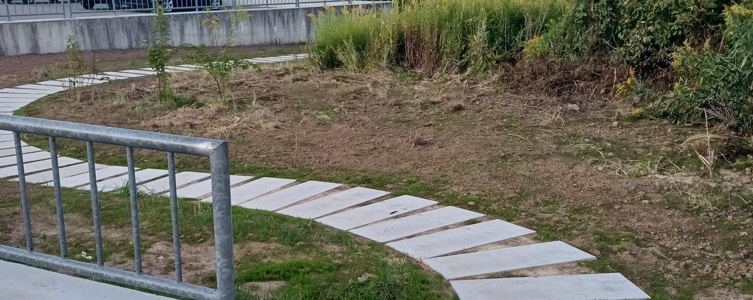 Nowe płyty betonowe na osiedlu Piastów