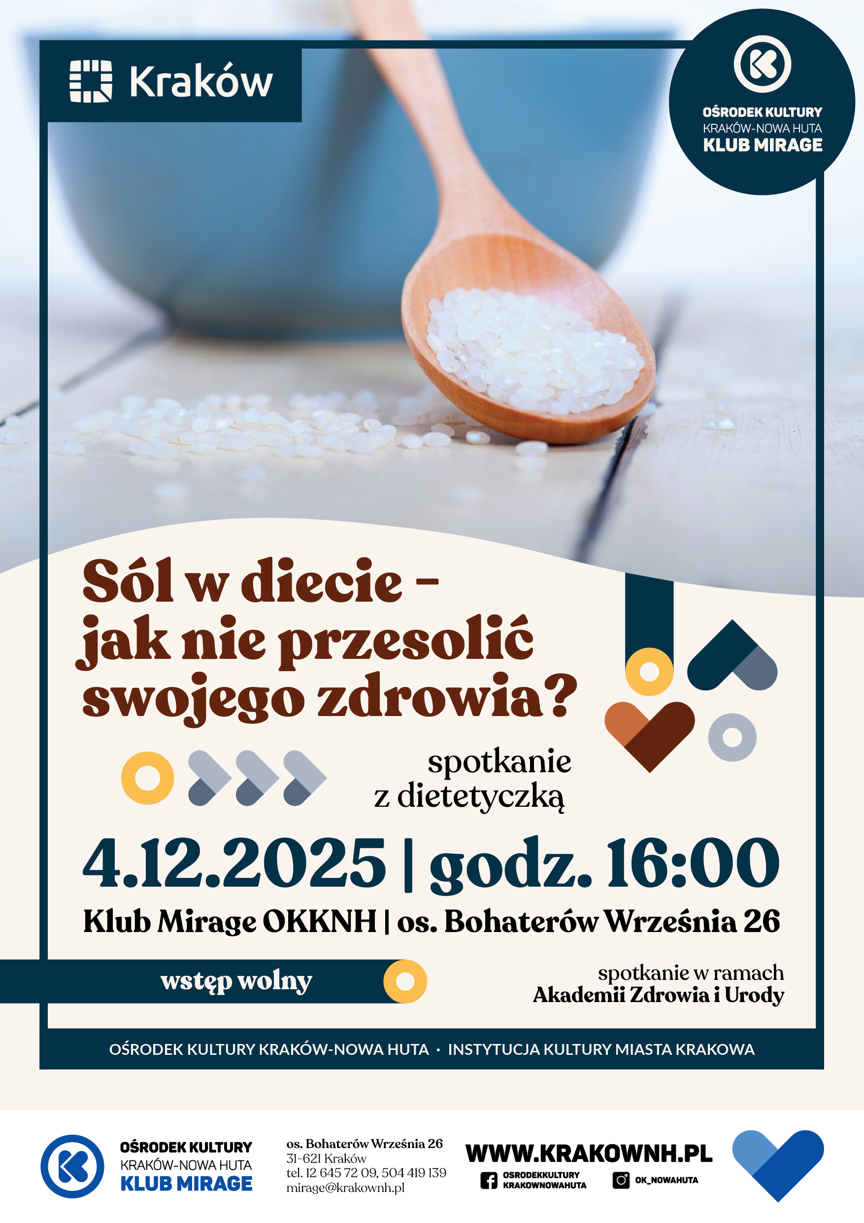 Akademia Zdrowia i Urody – Sól w diecie: jak nie przesolić swojego zdrowia?