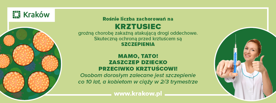 Krztusiec - zaszczep się i chroń zdrowie!