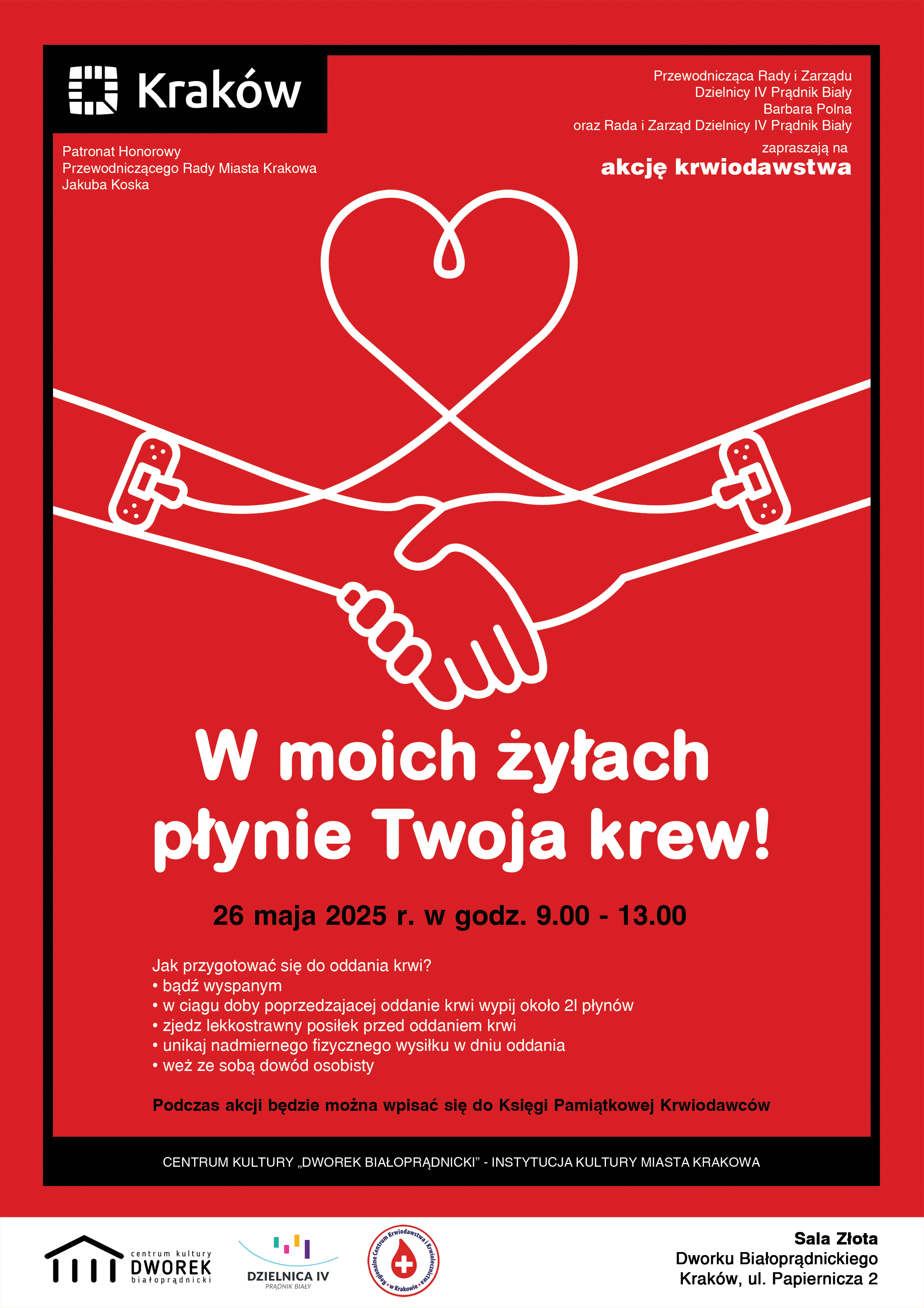 Akcja krwiodawstwa "W moich żyłach płynie Twoja krew"
