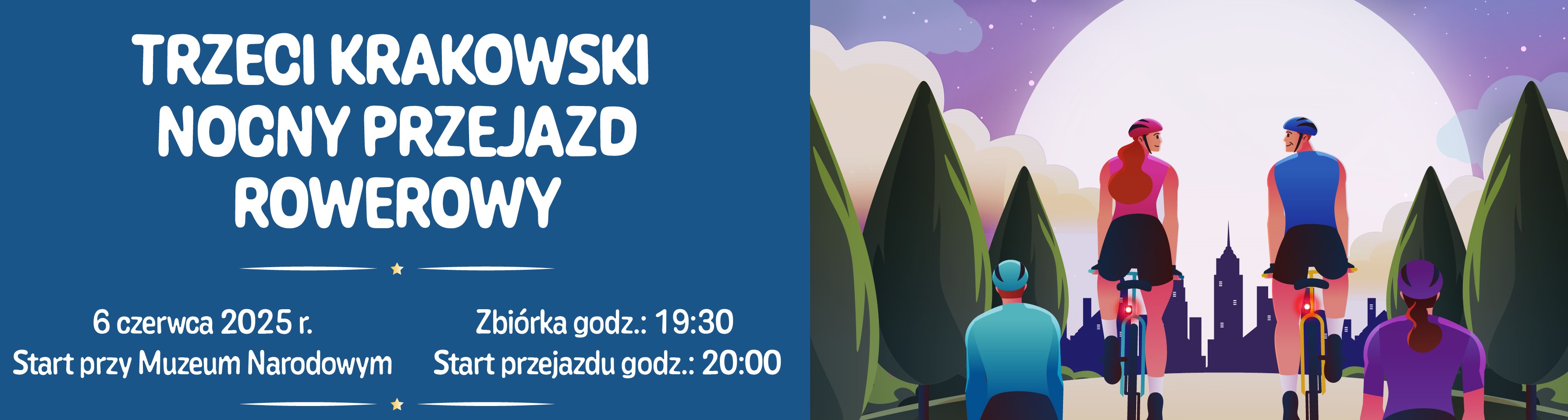 Krakowski Nocny Przejazd Rowerowy już 6 czerwca!