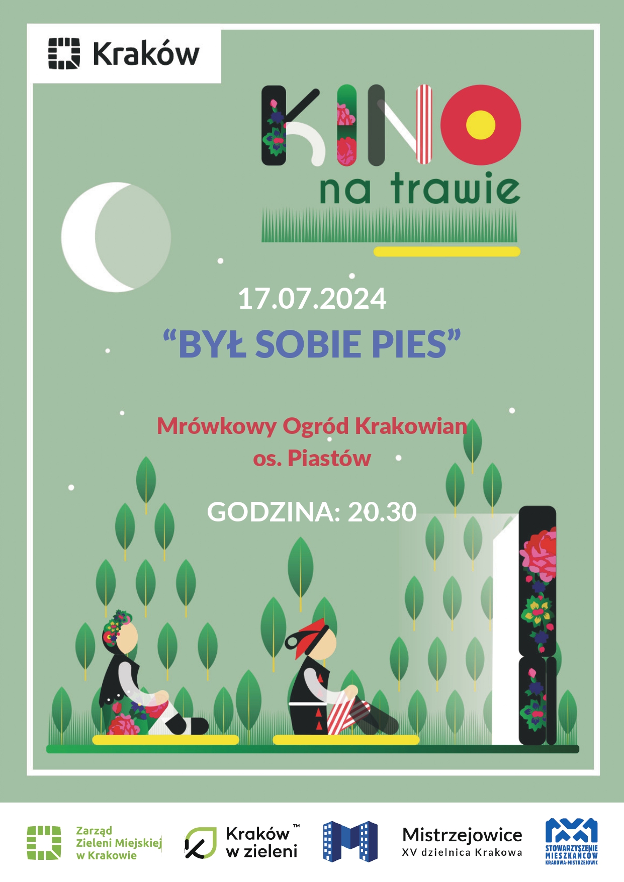 Kino na trawie w Mistrzejowicach! 