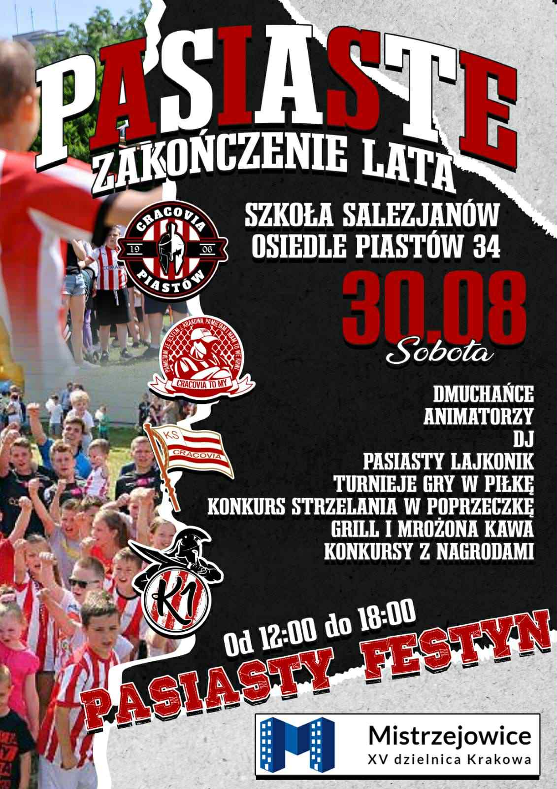 Zapraszamy na "Pasiaste Zakończenie Lata" - Festyn