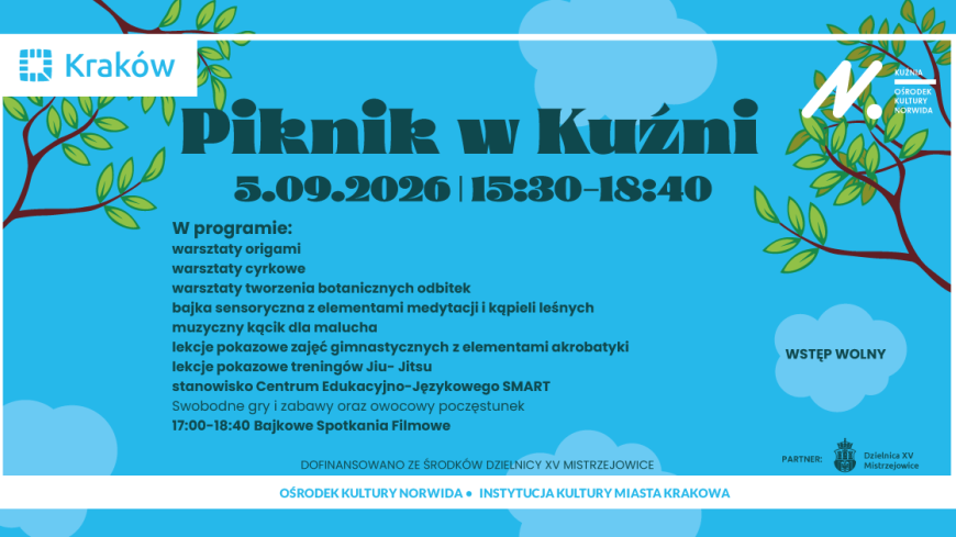Baner: Piknik w Kuźni